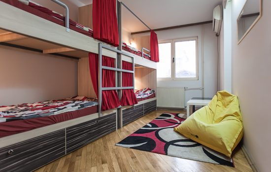 Four bed dormitory