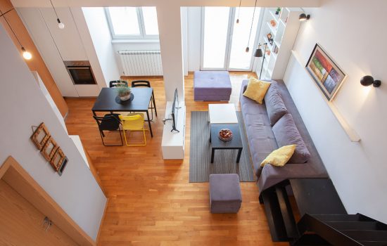 Urban Trendy Apartment - Living room