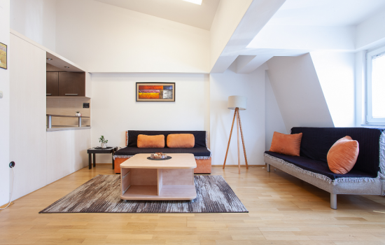 Urban Confluence Apartment - Living room